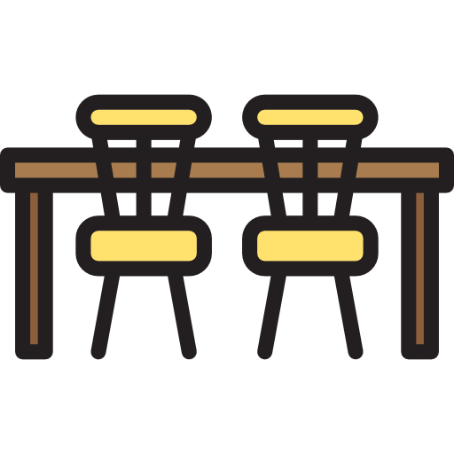Kitchen table icon