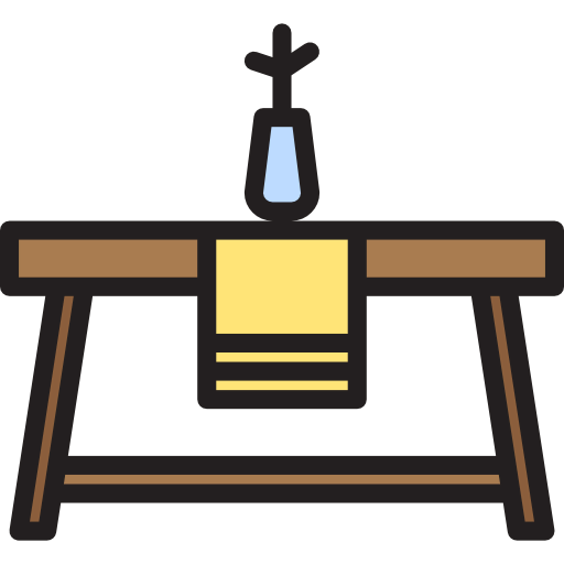 Kitchen table icon