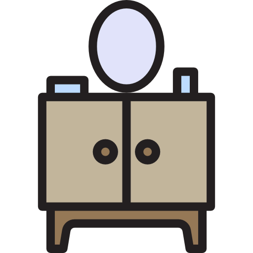 Dressing table icon