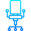 Office chair icon 64x64