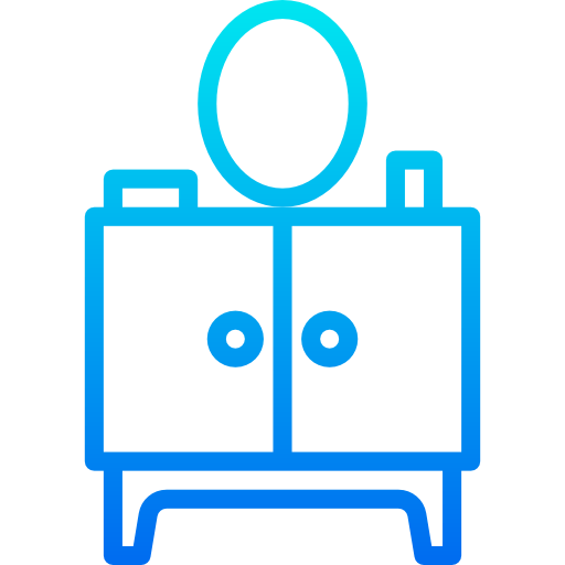 Dressing table icon