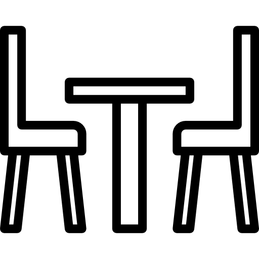Kitchen table icon