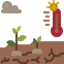 Global warming icon 64x64