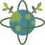 Planet earth icon 64x64