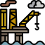 Oil platform icon 64x64