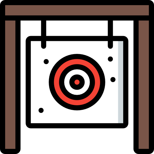 Shooting target icon