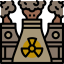 Nuclear plant icon 64x64