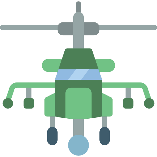 Army helicopter 图标
