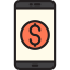 Mobile banking biểu tượng 64x64