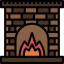 Fireplace icon 64x64