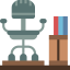 Desk chair icon 64x64