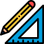 Set square icon 64x64