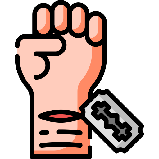 Self harm icon