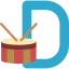 Letter d icon 64x64