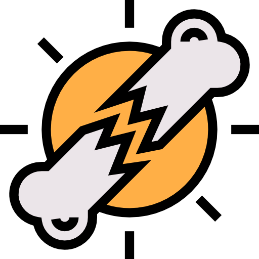 Broken bone icon