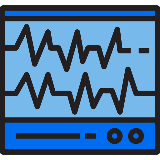 Electrocardiogram icon