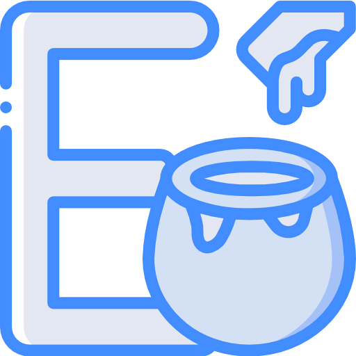 Letter e icon