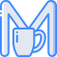 Letter m icon 64x64