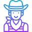 Cowboy icône 64x64