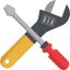 Tools and utensils icon 64x64