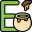 Letter e icon 64x64