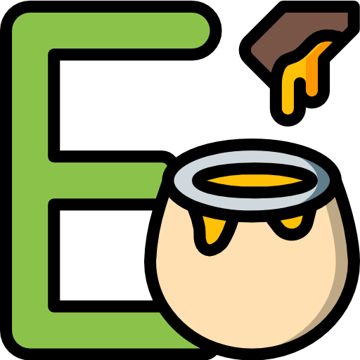 Letter e icon