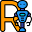Letter r icon 64x64