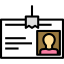 Id card icon 64x64
