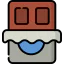 Chocolate bar icon 64x64