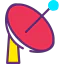 Satellite dish icon 64x64