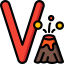 Letter v icon 64x64