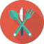 Столовые приборы иконка 64x64