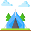 Camping tent icon 64x64