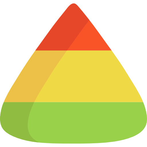 Candy corn icon