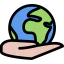 Planet earth icon 64x64