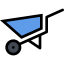Wheelbarrow icon 64x64