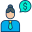 Businesswoman 图标 64x64
