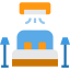 Double bed icon 64x64