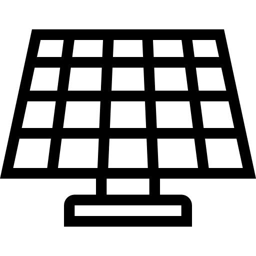 Solar panel icon