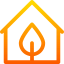 Eco house biểu tượng 64x64