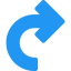 Curve arrow biểu tượng 64x64