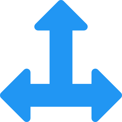 Three arrows icon