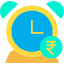 Alarm clock icon 64x64