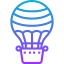 Hot air balloon icon 64x64