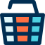 Shopping basket icon 64x64