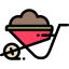Wheelbarrow icon 64x64