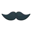 Moustache icône 64x64