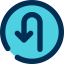 U turn icon 64x64