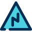 Right reverse bend icon 64x64