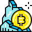 Bitcoin mining іконка 64x64